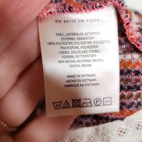 Anthropologie Maeve Erina Bell Sleeve Fit & Flare Dress XSP - Picture 6 of 7